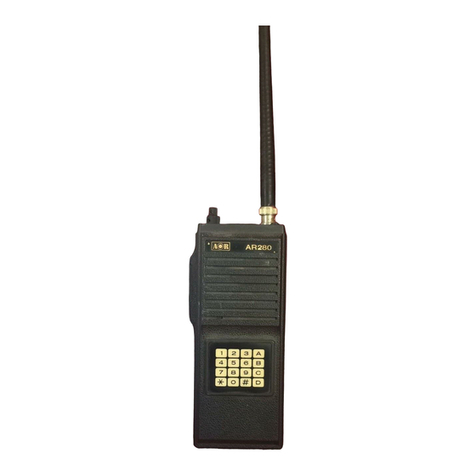 AOR AR280 instruction manual