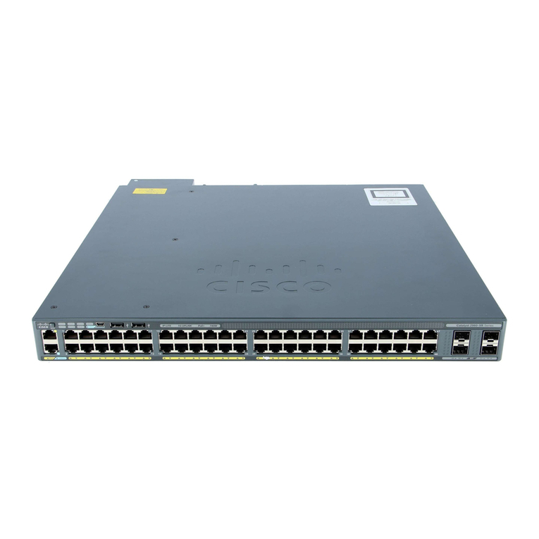 Cisco Catalyst 2960-XR Service manual