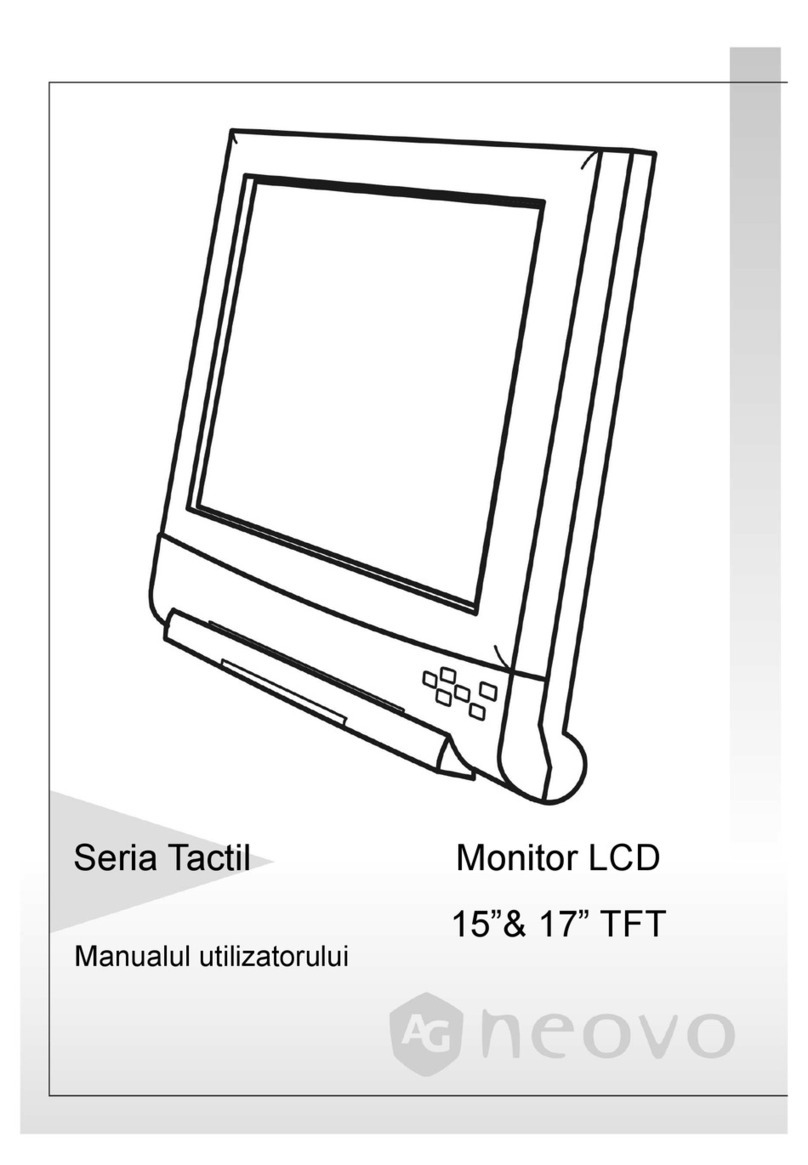 AG Neovo TS-15S User manual