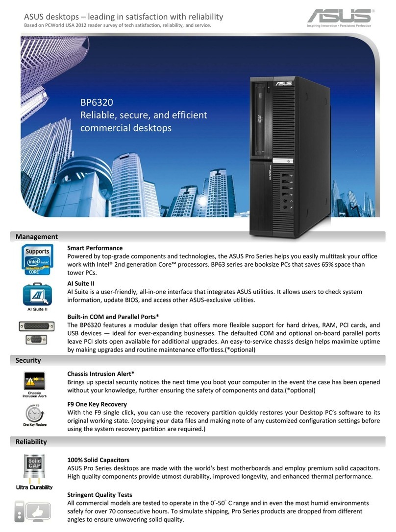 Asus BP6320 Specifications