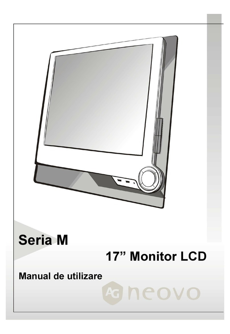 AG Neovo M-17 Instruction Manual