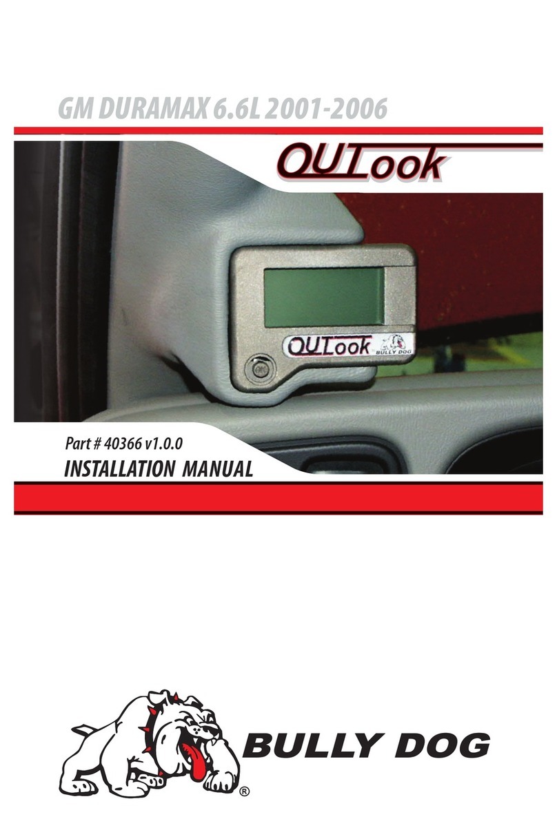 Bully Dog GM DURAMAX 6.6L 2001-2006 installation manual