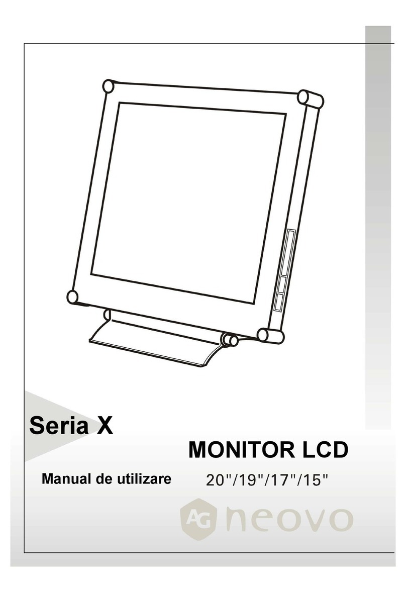 AG Neovo X-19 Instruction Manual