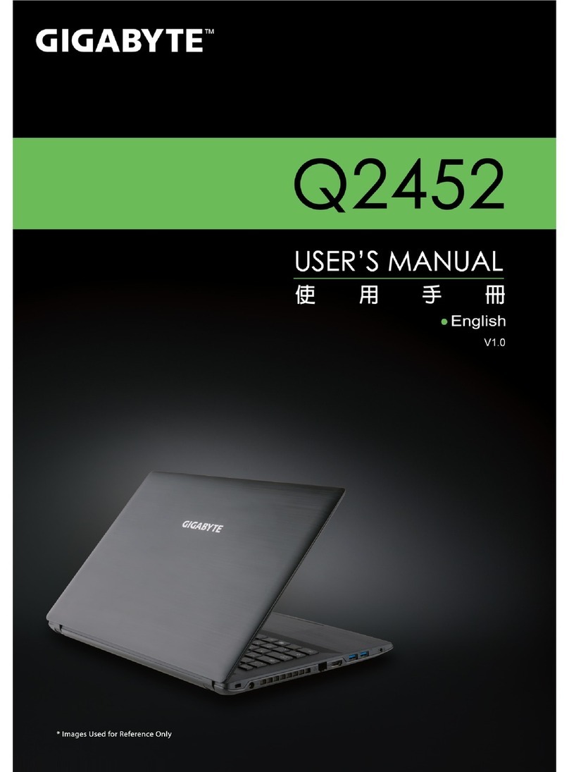 Gigabyte Q2452H User manual