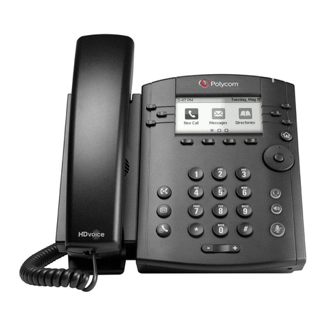 Polycom VVX 300 Instruction manual