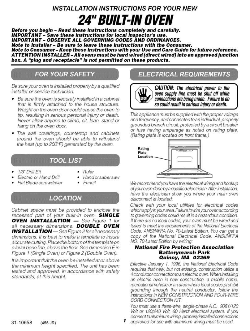 GE Built-In Dishwasher User manual