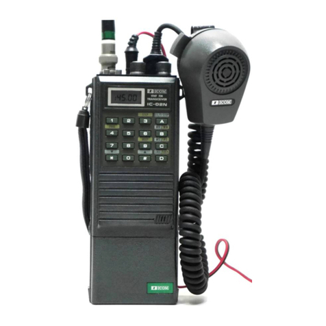 Icom IC-02N User manual