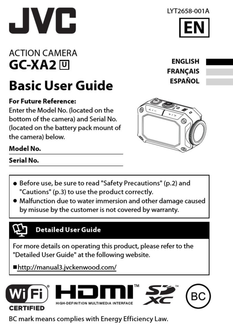 JVC ADIXXION GC-XA2 User manual JVC ADIXXION GC-XA2 User manual