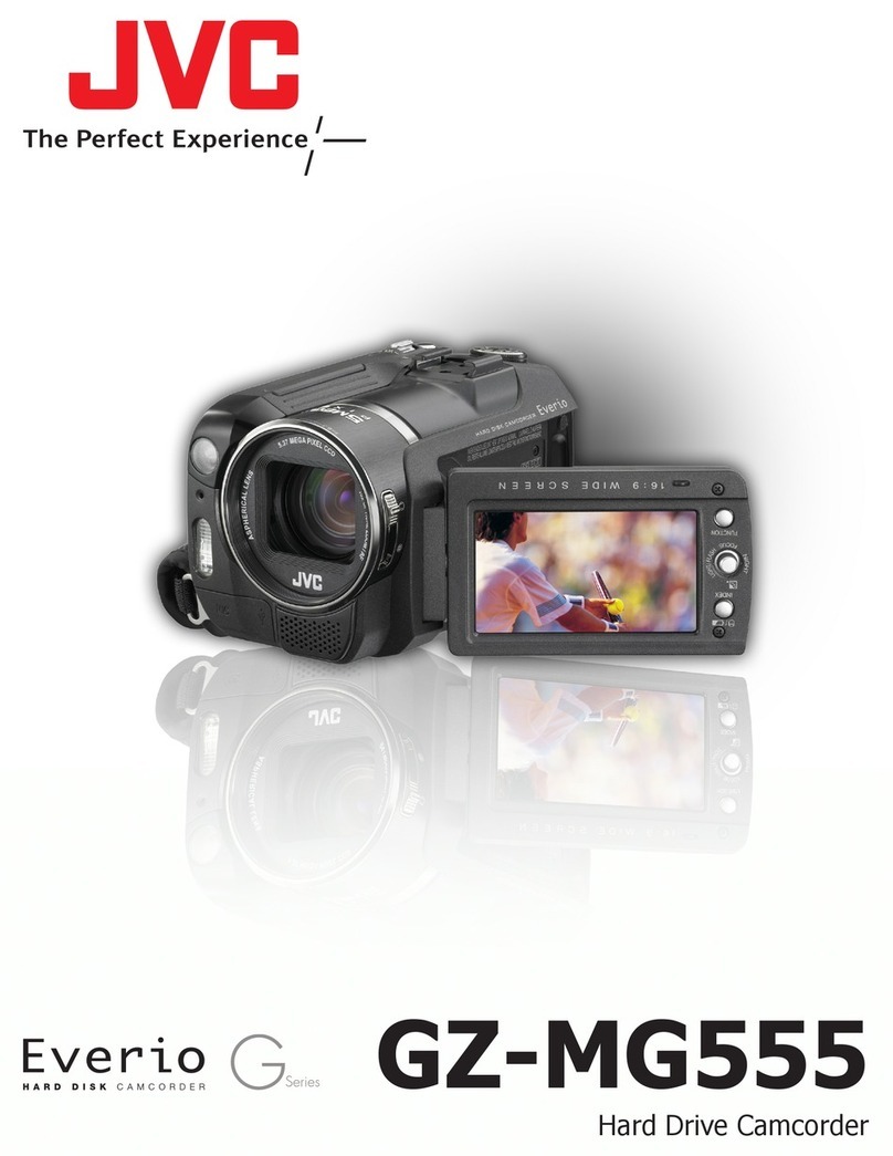 JVC GZ MG555 - Everio Camcorder - 5.4 MP User manual