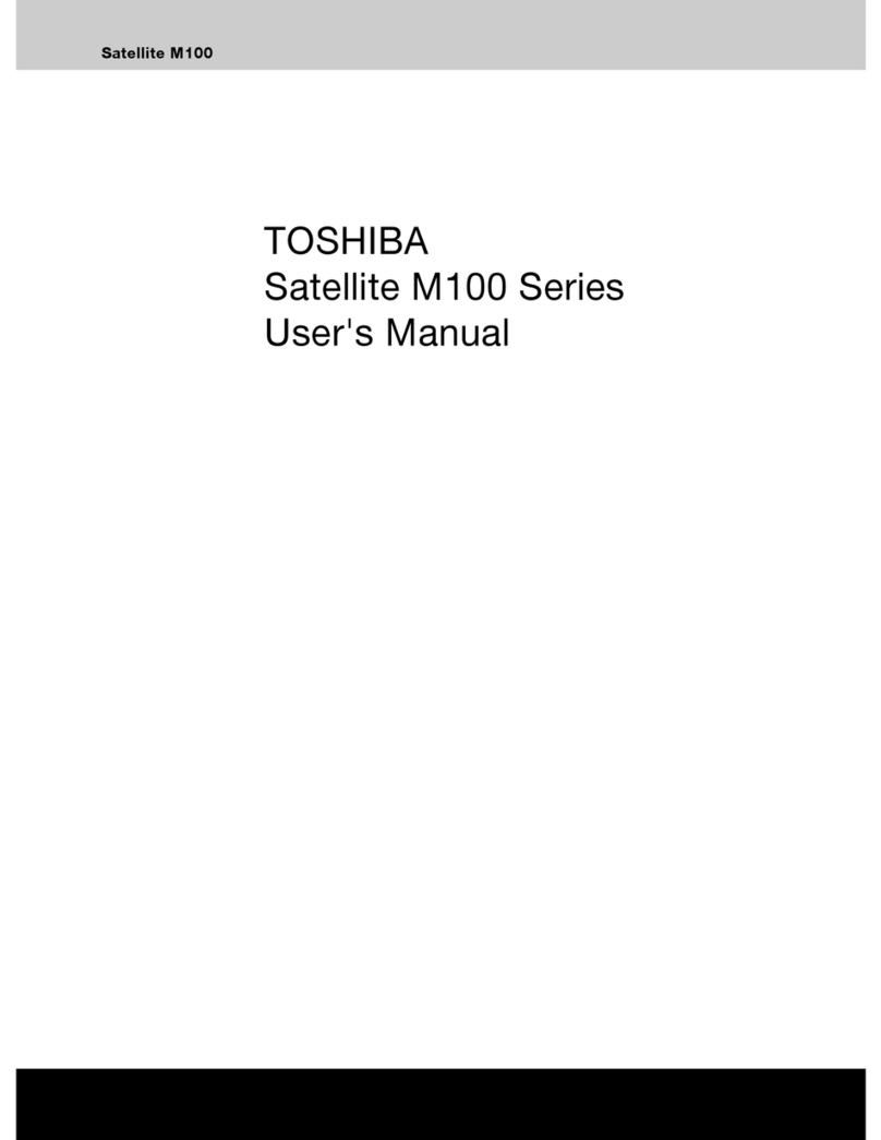 Toshiba M105-S1021 - Satellite - Celeron M 1.46 GHz User manual