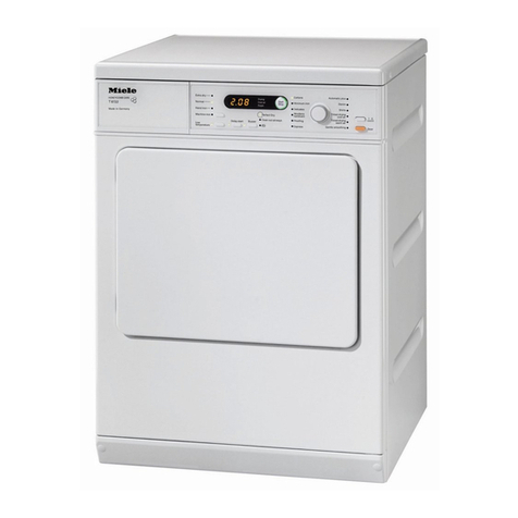 Miele T8722 operating instructions