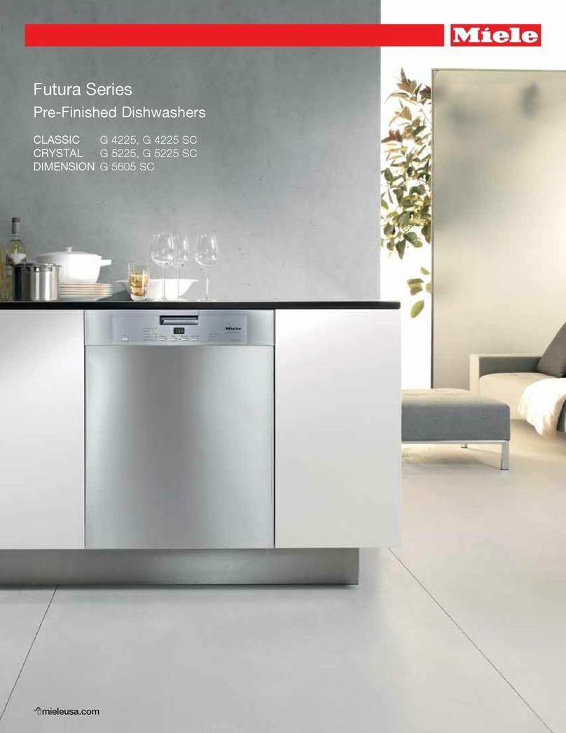 Miele G 5225 Owner's manual Miele G 5225 Owner's manual