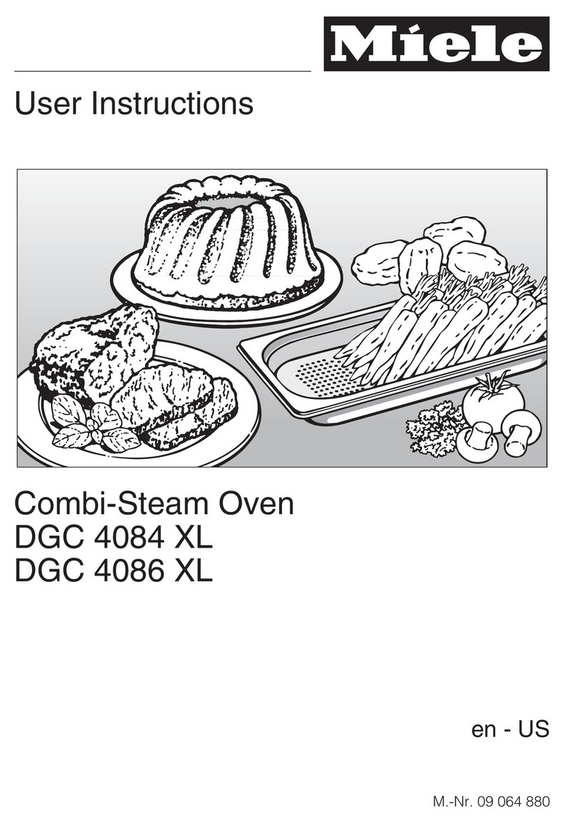 Miele DGC 4086 XL User instructions