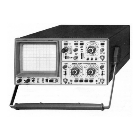Hameg HM 204 manual&nbsp;