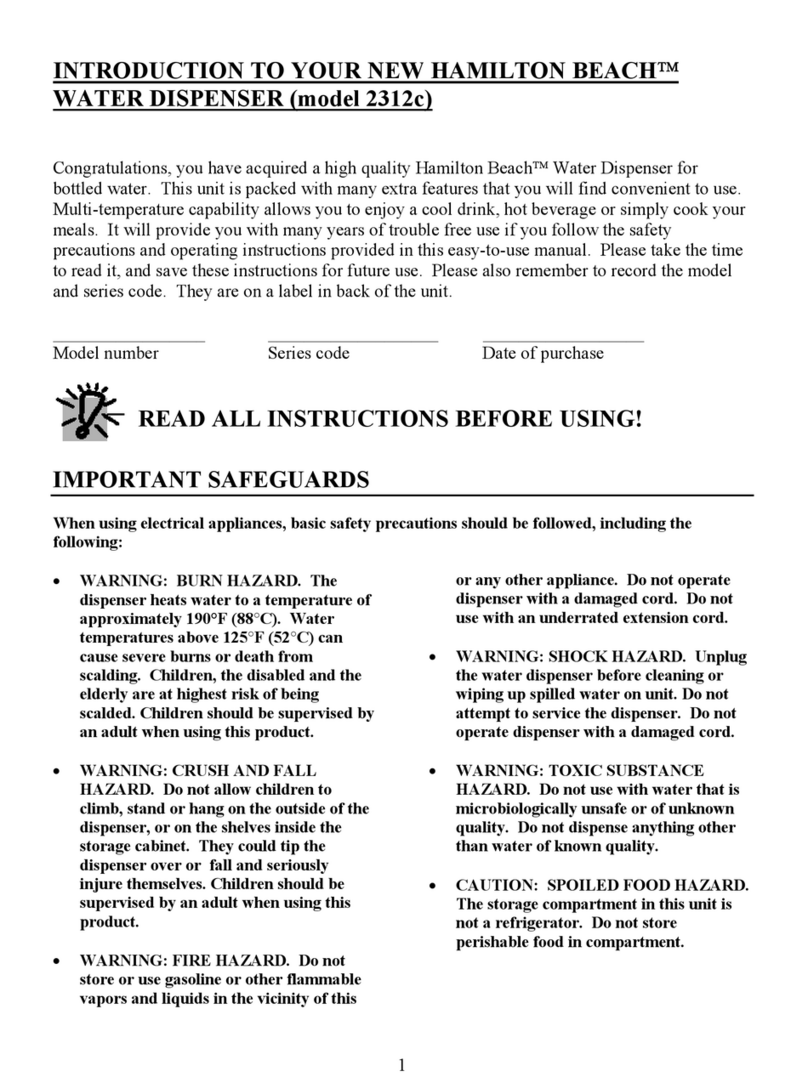 Hamilton Beach 2312c User manual