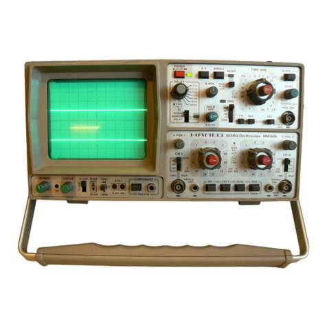 Hameg HM 605 manual&nbsp;