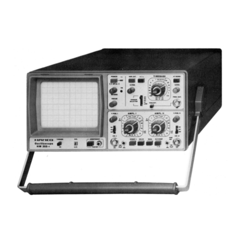 Hameg HM 203 manual&nbsp;