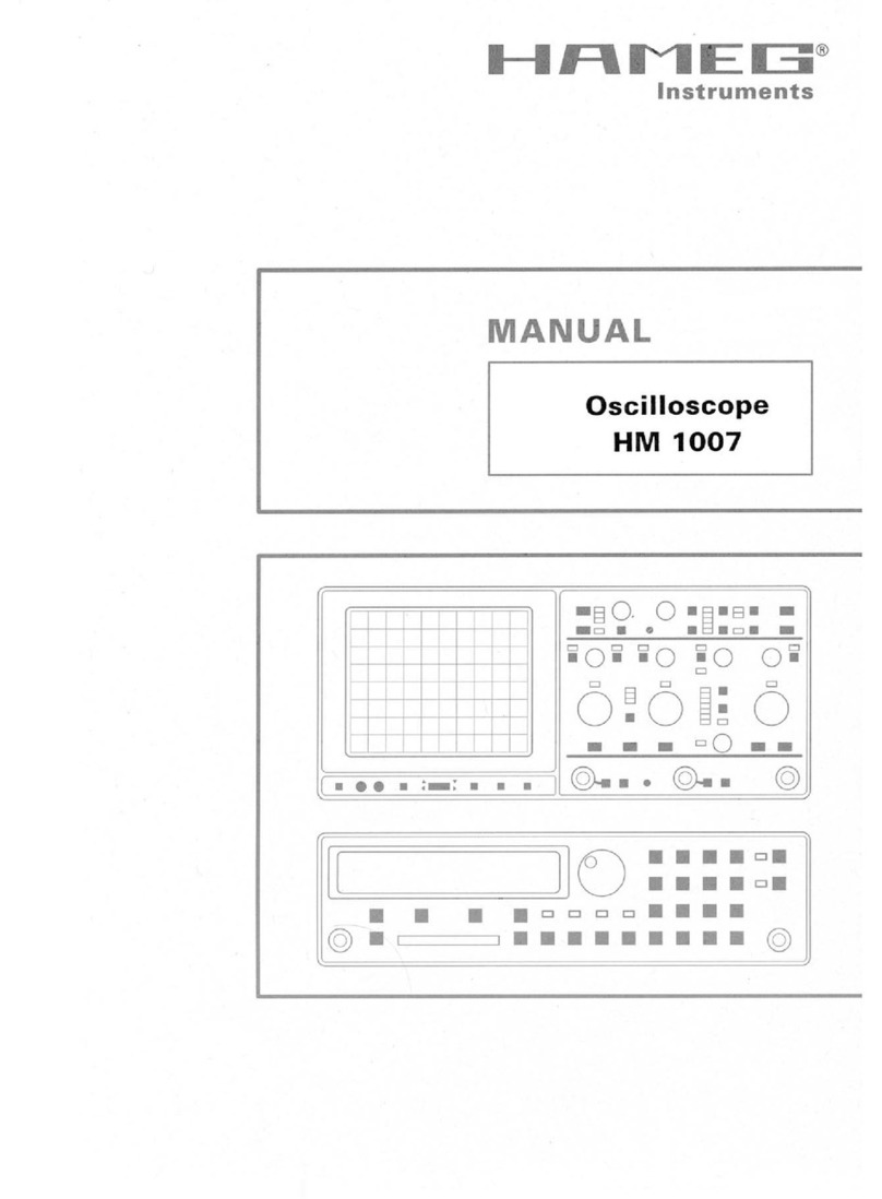 Hameg HM 1007 manual&nbsp;