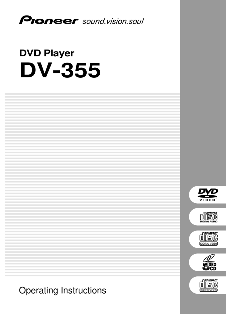 Pioneer DV-355 User manual