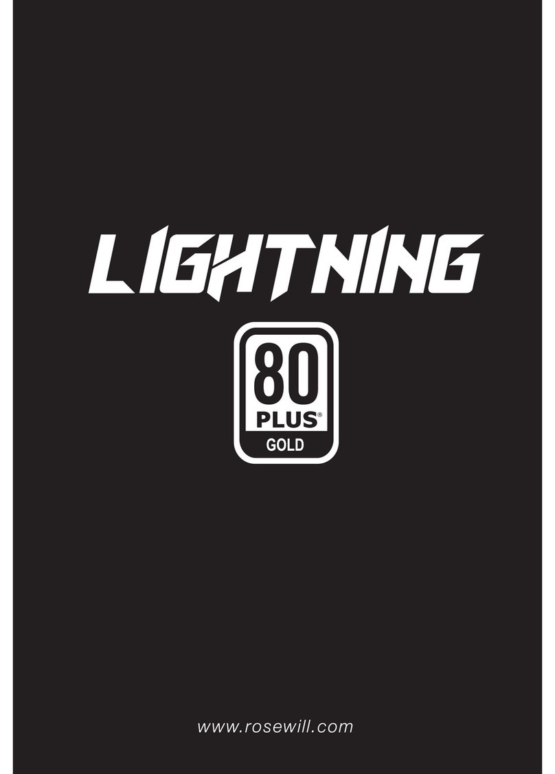 Rosewill LIGHTNING-800 user manual