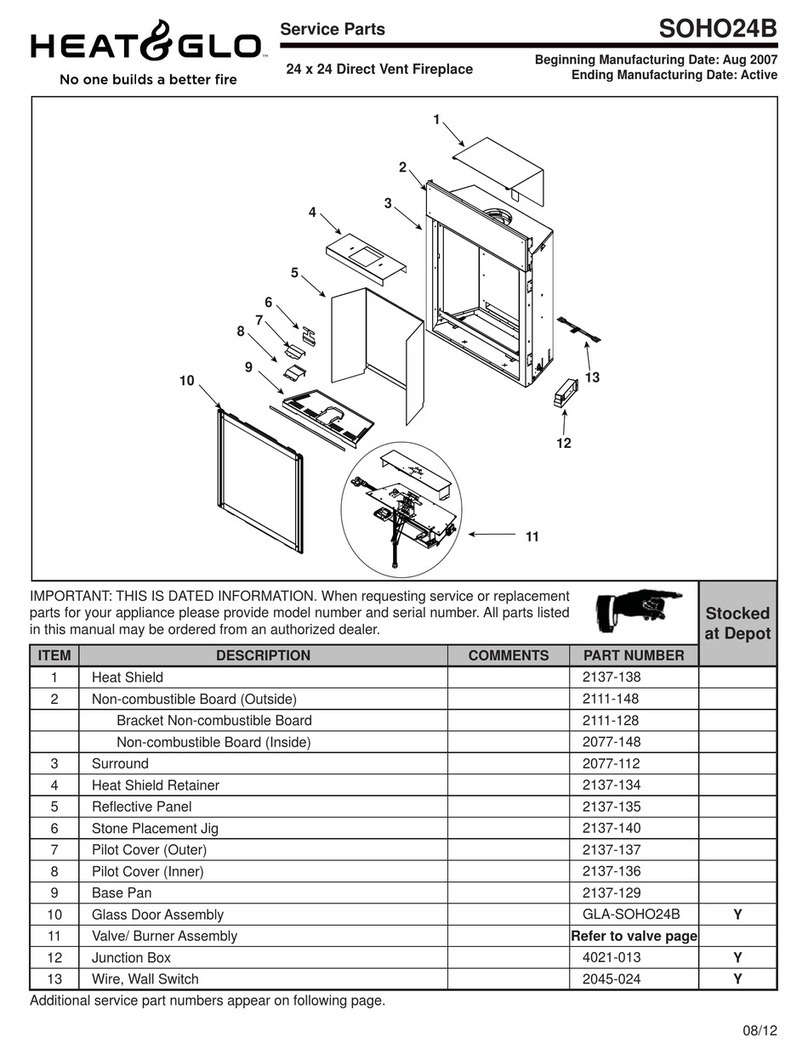 Heat & Glo SOHO24B Guide Heat & Glo SOHO24B Guide