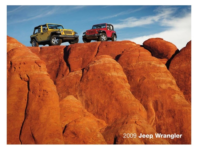Jeep 2009 Wrangler User manual