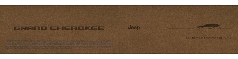 Jeep The New 2014 Grand Cherokee User manual