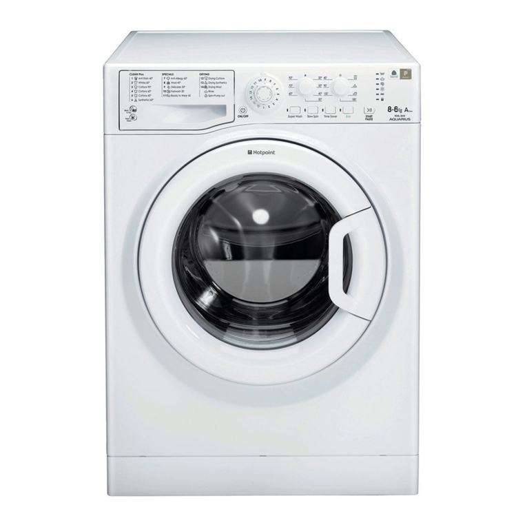 Hotpoint WDAL 8640 User manual