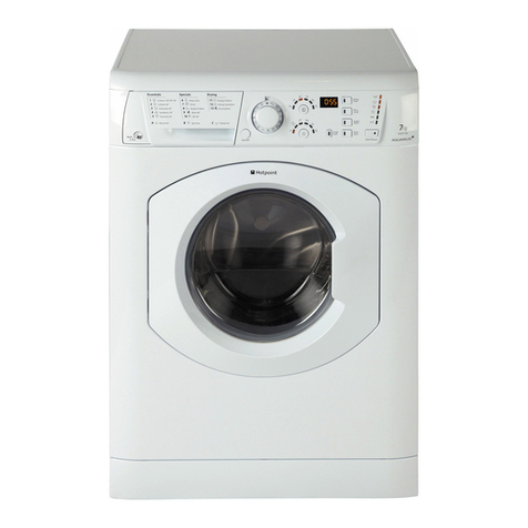 Hotpoint WDF 740 P User manual