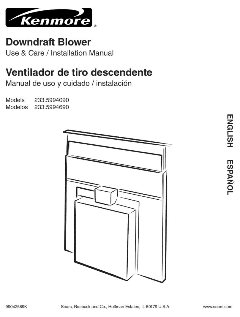 Kenmore 23359946590 User manual