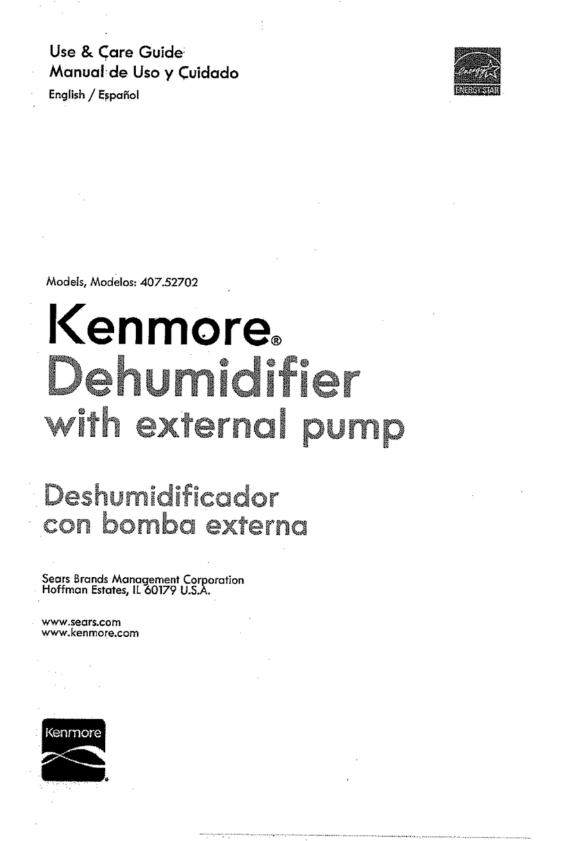 Kenmore 40752702 manual&nbsp;