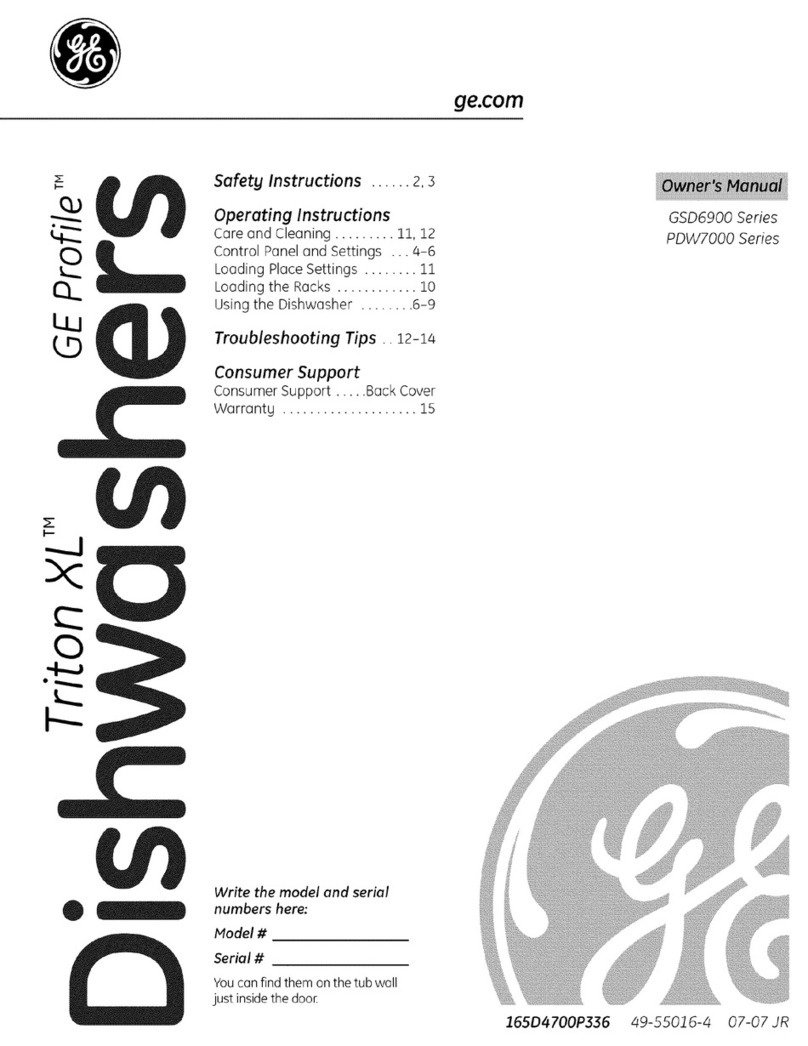 GE GLD6900N10CC User manual