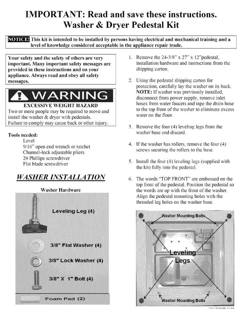 GE FPDW User manual