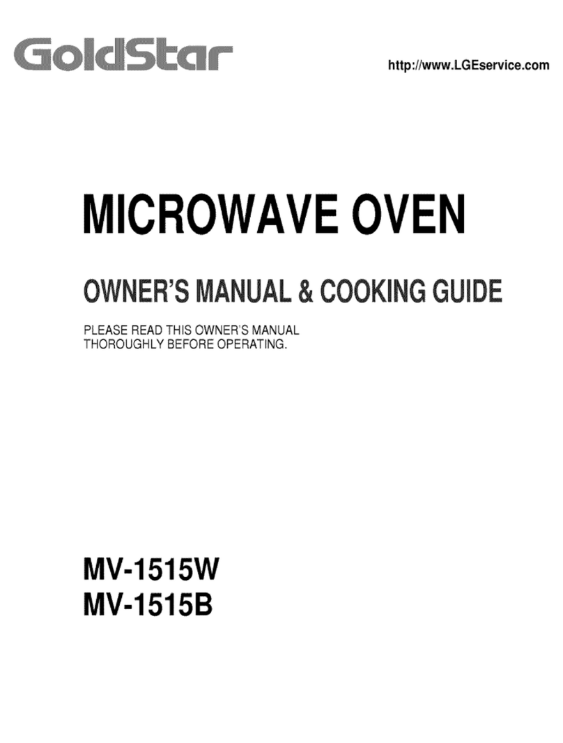 Goldstar MV-1515W User manual