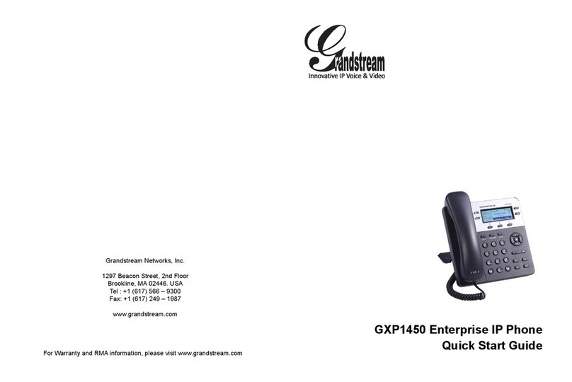 Grandstream Networks GXP1450 User manual