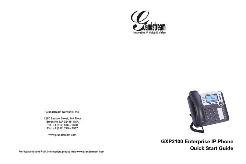 Grandstream Networks GXP2100 User manual