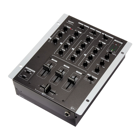 Gemini 10" 3 Channel PS-626x User manual