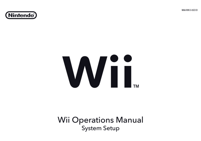 Nintendo Wii U Operation manual