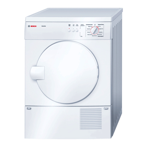 Bosch WTC82100US/02 Product guide