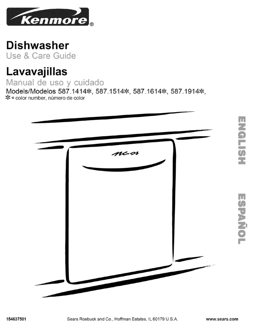 Kenmore 58715142405 Use & care guide