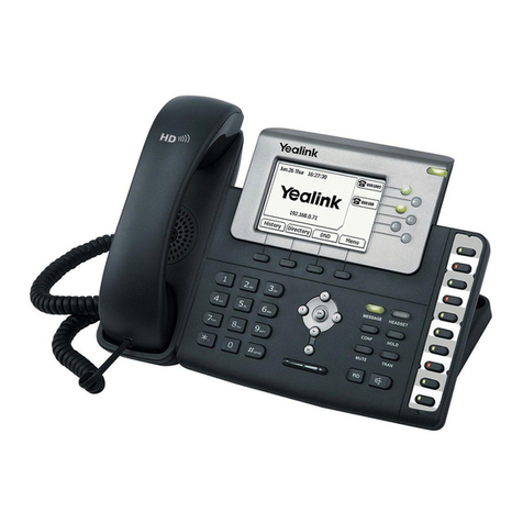 Yealink SIP- T28P User manual