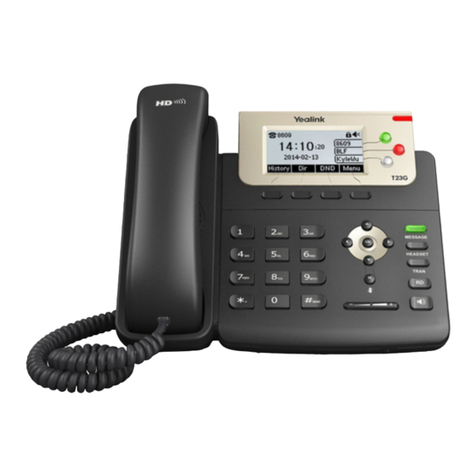 Yealink Yealink SIP-T22P User manual