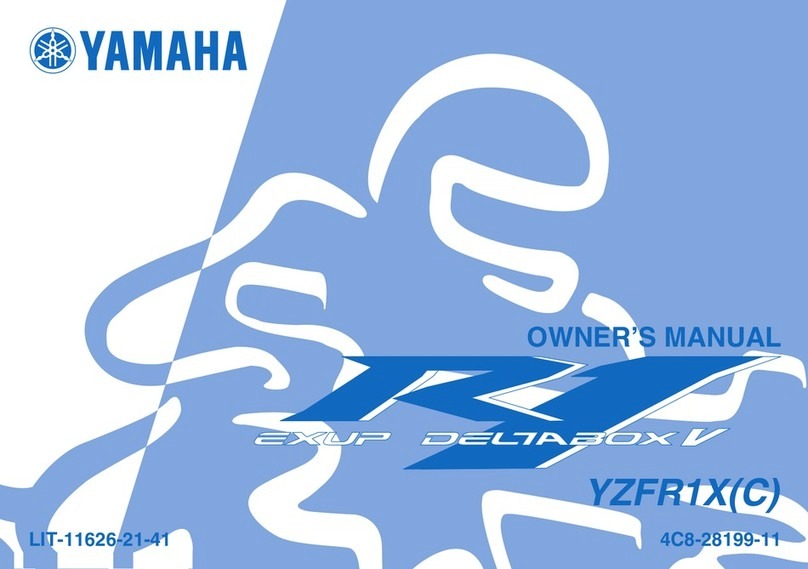 Yamaha YZFR1X(C) User manual