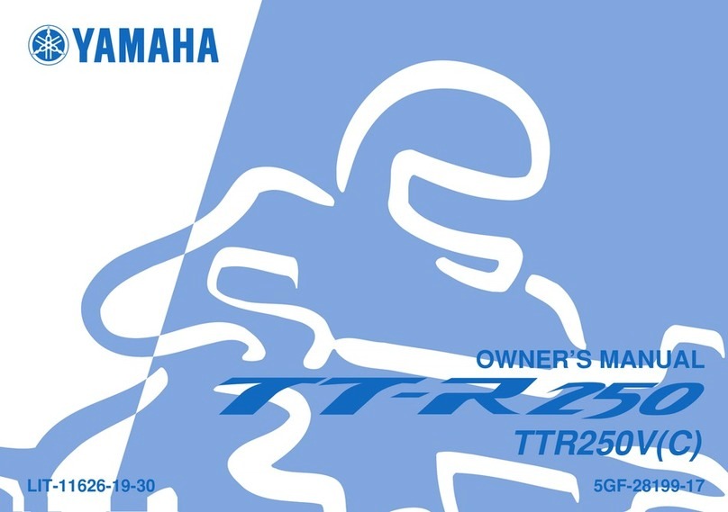 Yamaha TTR250V(C) User manual