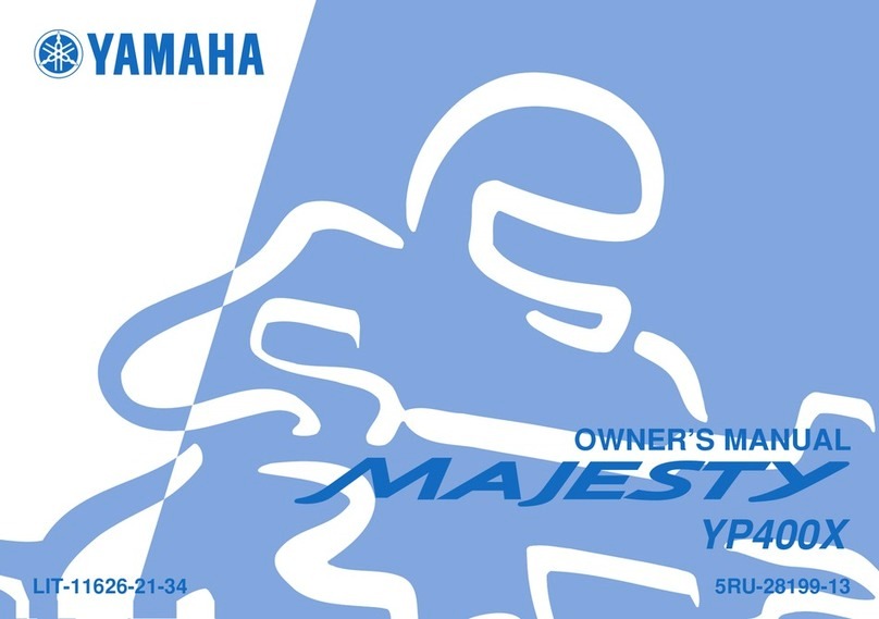 Yamaha Majesty YP400X owner's manual