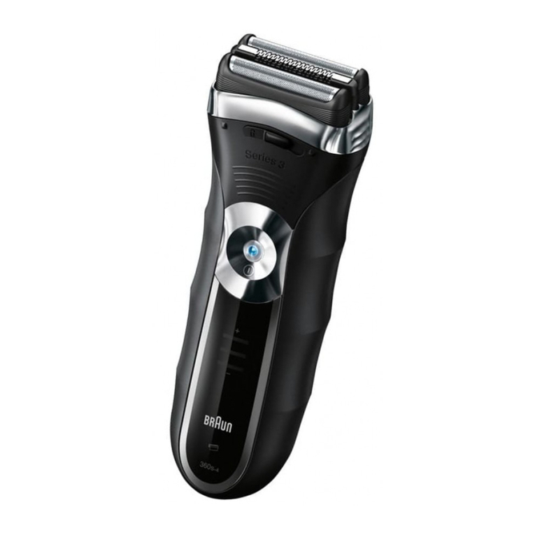 Braun Series 3 User manual Braun Series 3 User manual