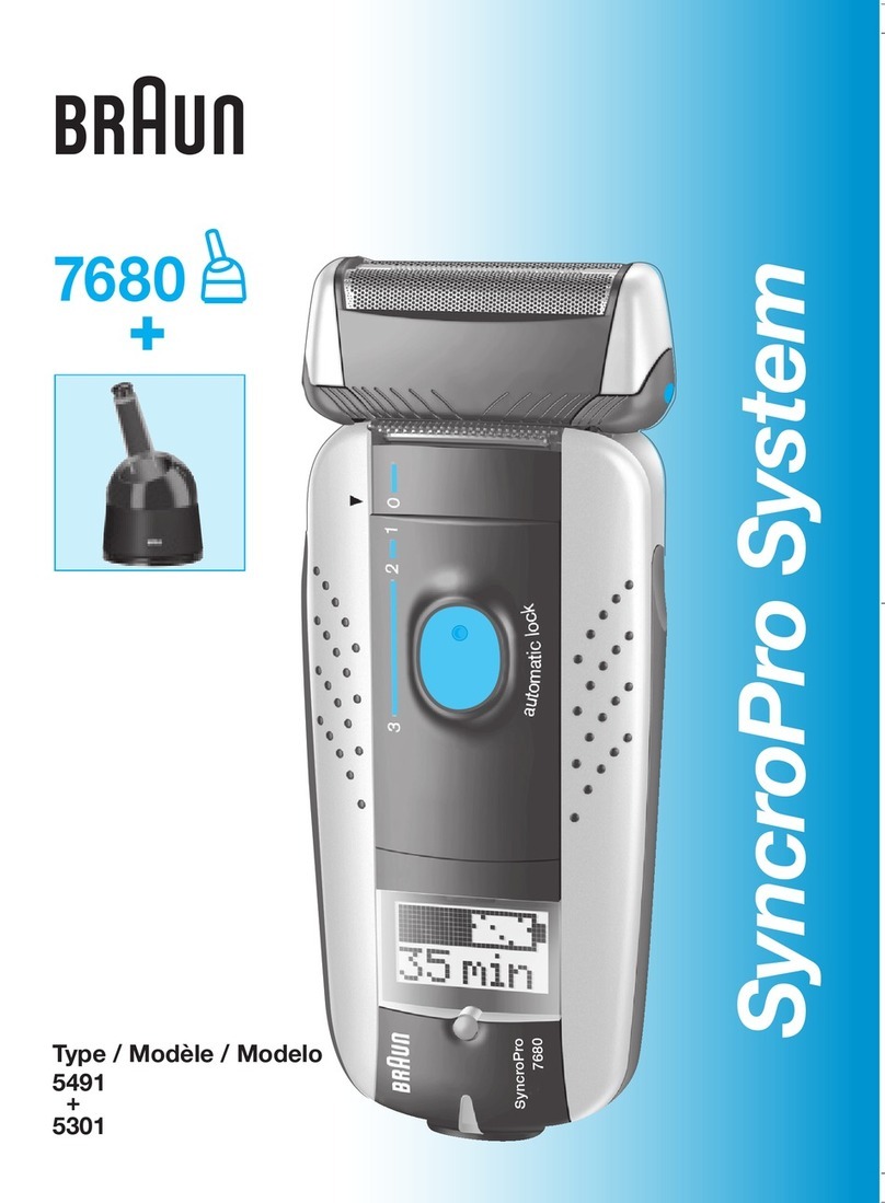 Braun SyncPro System 7680 5491 manual&nbsp;