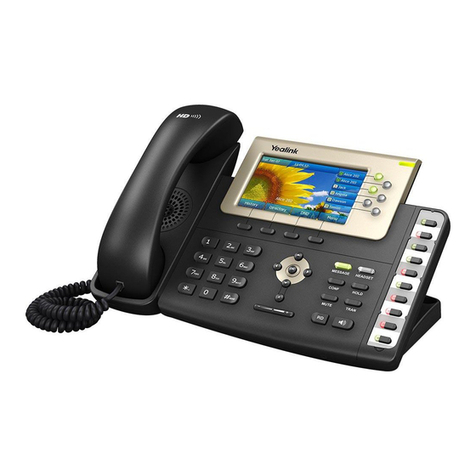 Yealink SIP-T38G User manual
