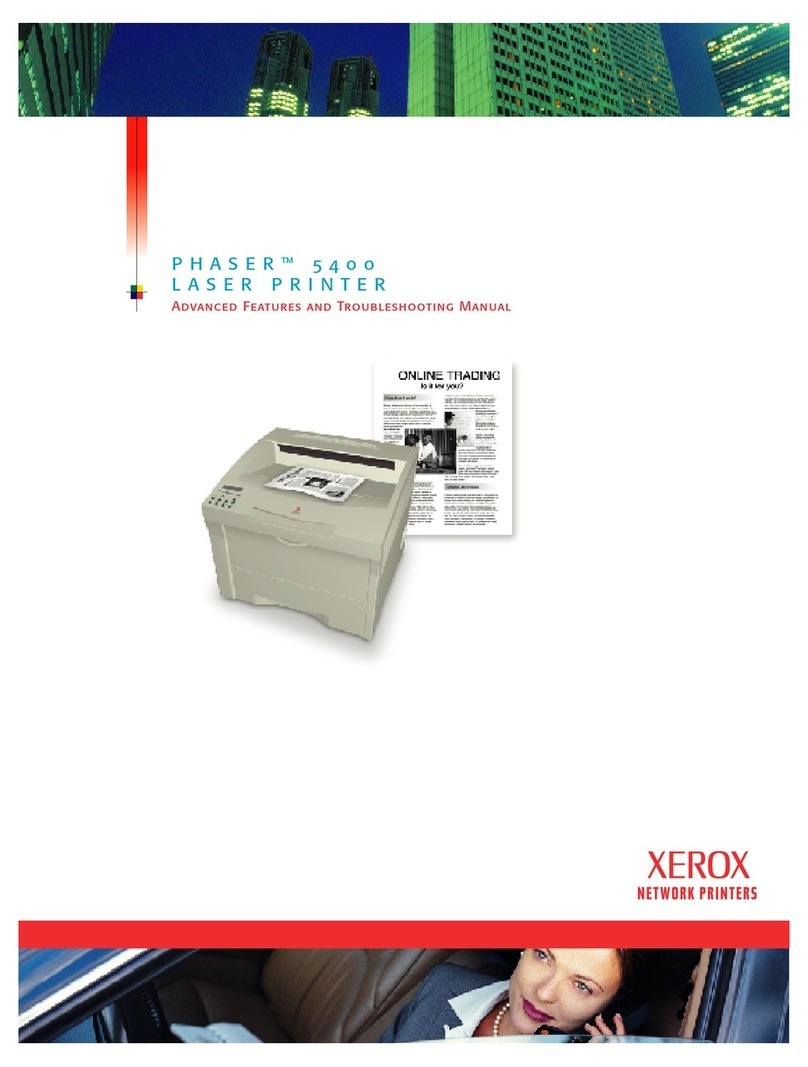 Xerox PHASER 5400 Owner's manual