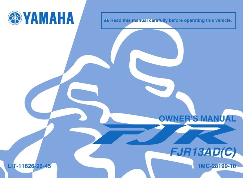 Yamaha FJR13AD(C) User manual